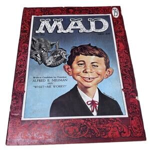 Mad Magazine #30 First Alfred E. Neuman Full Cover! Dec 1956 Key Issue